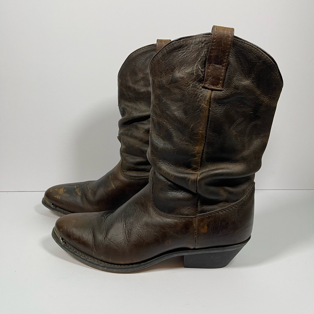 Dingo Golden Condor Women’s Leather Cowboy Boots Size 9 Brown Model D17542 - Picture 10 of 10